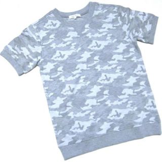 アバハウス(ABAHOUSE)の新品！◆ABAHOUSE ecru カモ柄 半袖 カットソー 2◆アバハウス(Tシャツ/カットソー(半袖/袖なし))