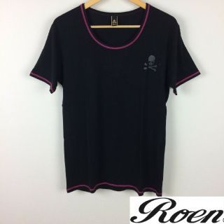 ロエン(Roen)の新品同様品 Roen ロエン 半袖カットソー ブラック サイズS(Tシャツ/カットソー(半袖/袖なし))