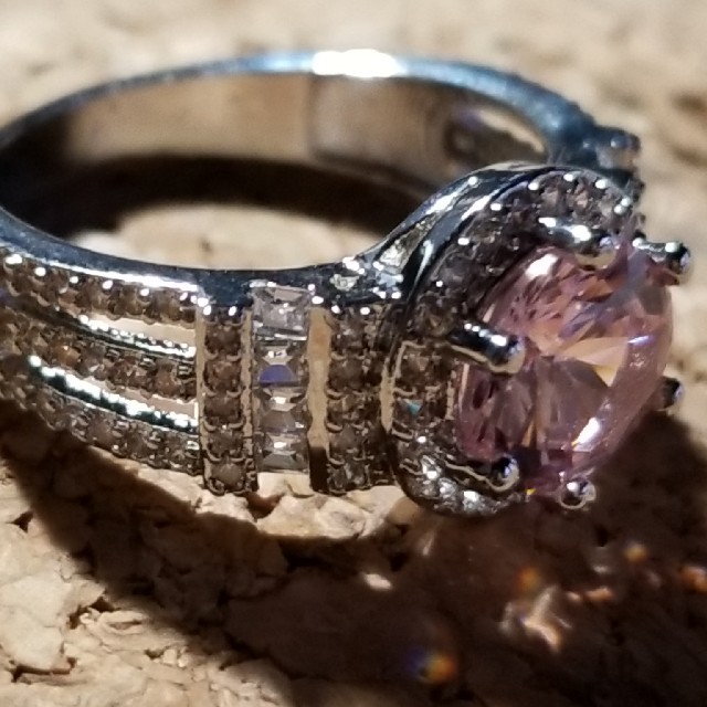 PINKサファイアdesignRing レディースのアクセサリー(リング(指輪))の商品写真