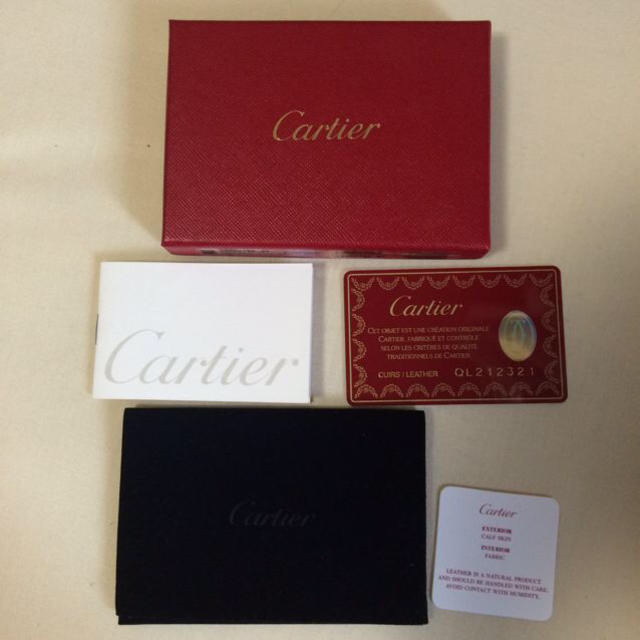 Cartier(カルティエ)のCartierカードケース レディースのファッション小物(名刺入れ/定期入れ)の商品写真