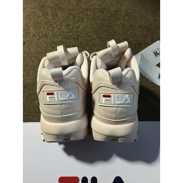 FILA(フィラ)の値下げ交渉アリ✨FILA DISRUPTOR2 PALE PINK 25.0cm レディースの靴/シューズ(スニーカー)の商品写真