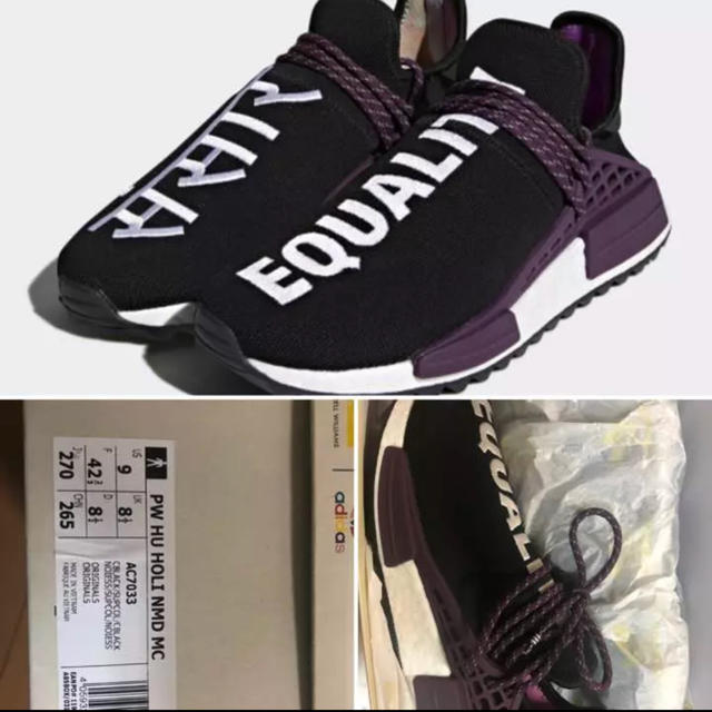 27.0cm adidas Pharrell Hu  NMD MC AC7033エンタメ/ホビー