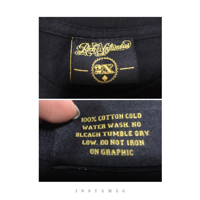 RICH&INFAMOUS TEE メンズのトップス(Tシャツ/カットソー(半袖/袖なし))の商品写真