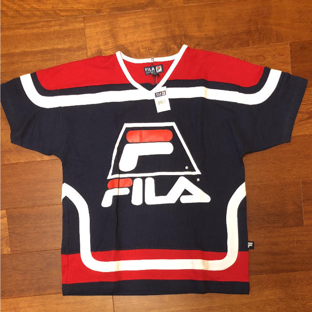 FILA(フィラ)のFILA SPORT カットソー グランドヒルロゴ 新品 デッドストック メンズのトップス(Tシャツ/カットソー(半袖/袖なし))の商品写真