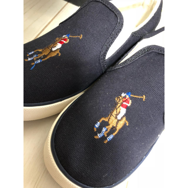 Ralph Lauren(ラルフローレン)のラルフローレン スリッポン キッズ/ベビー/マタニティのキッズ靴/シューズ(15cm~)(スリッポン)の商品写真