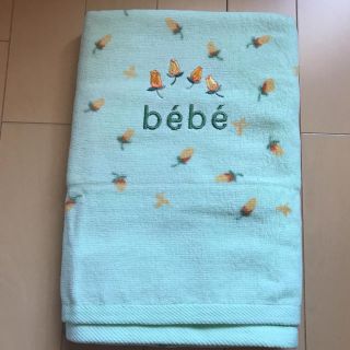 ベベ(BeBe)のすもも様専用 バスタオル bebe 新品未使用(タオル/バス用品)