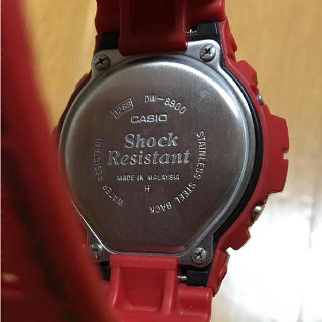 G-SHOCK - G-SHOCK DW-6900 赤 スラッシャーの通販 by G-SHOCK - G-SHOCK DW-6900 赤 スラッシャーの通販 by