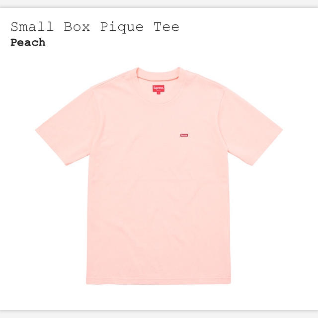 Supreme(シュプリーム)のsupreme small box pique tee メンズのトップス(Tシャツ/カットソー(半袖/袖なし))の商品写真