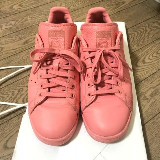 アディダス(adidas)のスタンスミス ピンク 26.5(スニーカー)