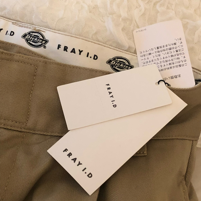 FRAY I.D(フレイアイディー)のタグ付き新品 フレイアイディー  チノスカート ディッキーズ レディースのスカート(ひざ丈スカート)の商品写真
