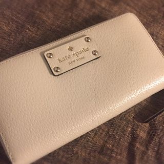 ケイトスペードニューヨーク(kate spade new york)のKate Spade ケイトスペード ホワイト長財布(財布)