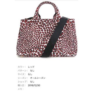 プラダ(PRADA)のPRADA カナパ (ハンドバッグ)