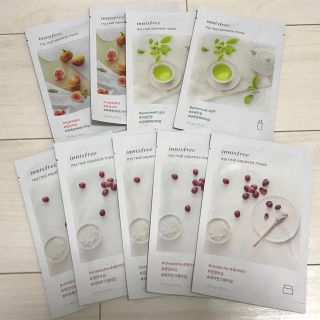 イニスフリー(Innisfree)のinnisfree  my real squeeze mask 3種9枚セット(パック/フェイスマスク)