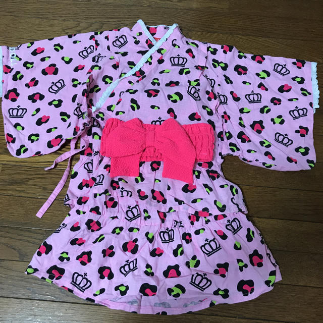 BABYDOLL(ベビードール)のベビードール 浴衣 キッズ/ベビー/マタニティのキッズ服女の子用(90cm~)(甚平/浴衣)の商品写真