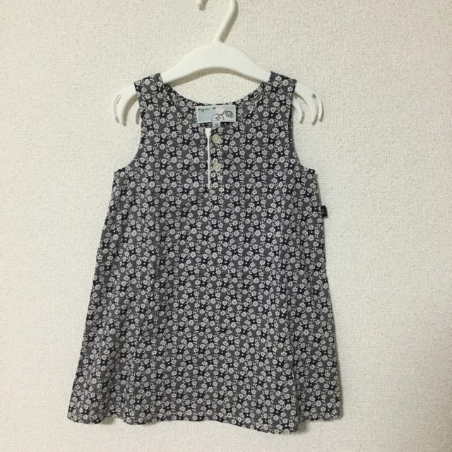 agnes b.(アニエスベー)のアニエス・ベー ワンピース 18m キッズ/ベビー/マタニティのキッズ服女の子用(90cm~)(ワンピース)の商品写真