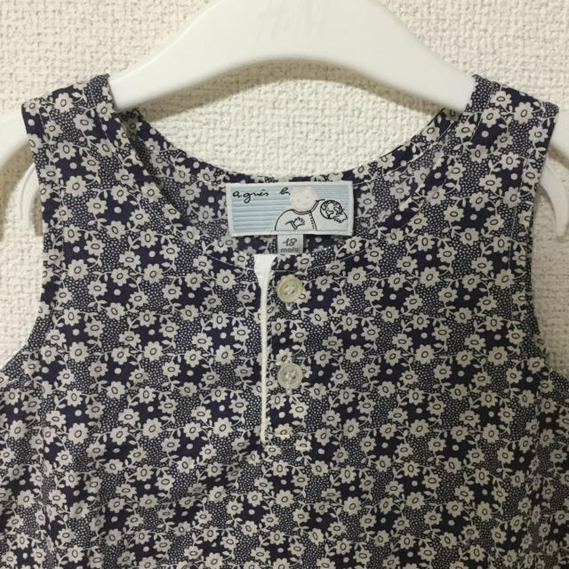 agnes b.(アニエスベー)のアニエス・ベー ワンピース 18m キッズ/ベビー/マタニティのキッズ服女の子用(90cm~)(ワンピース)の商品写真