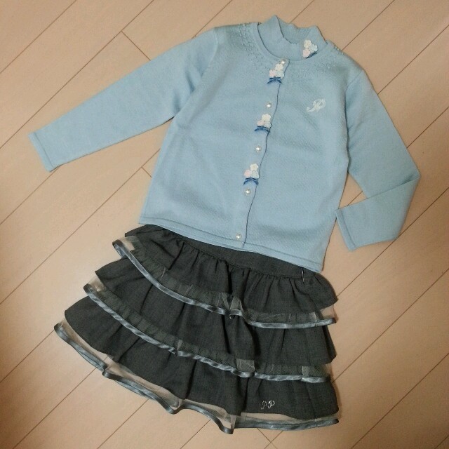 pom ponette(ポンポネット)のポンポネット セットアップ 女児 110 キッズ/ベビー/マタニティのキッズ服女の子用(90cm~)(その他)の商品写真