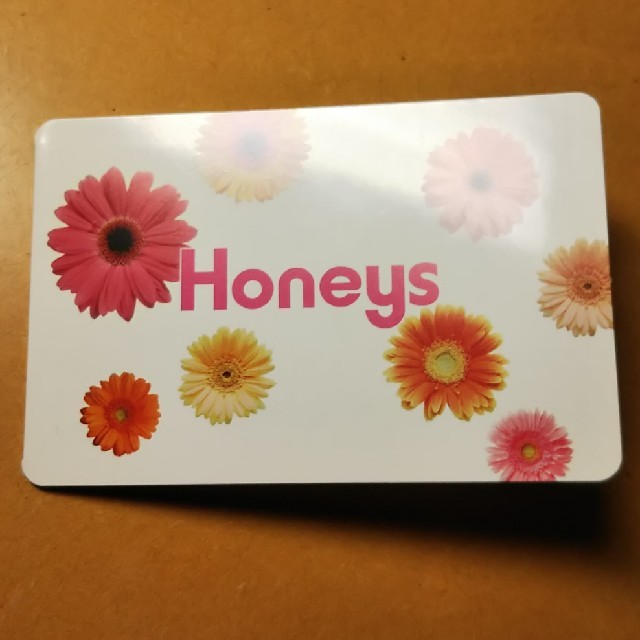 HONEYS(ハニーズ)のハニーズ   ポイントカード  4ポイント チケットの優待券/割引券(ショッピング)の商品写真