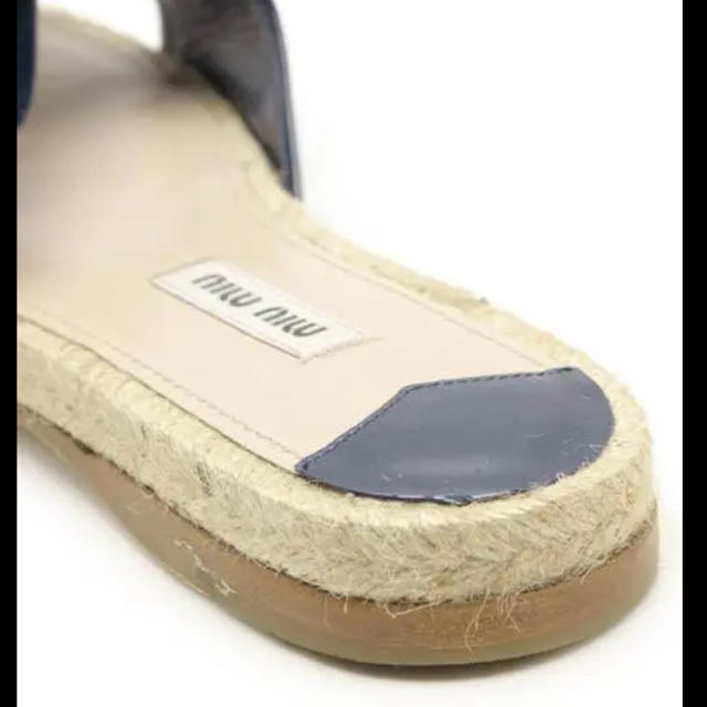 miumiu(ミュウミュウ)のmiumiu 🎀リボンサンダル レディースの靴/シューズ(サンダル)の商品写真