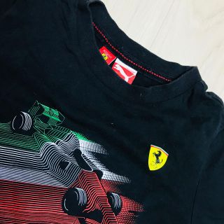 Ferrariフェラーリ 限定エボリューションlogo キッズ7/8 Tシャツ