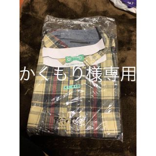 メンズ 4Lサイズ チェック柄シャツ 半袖 (Tシャツ/カットソー(半袖/袖なし))