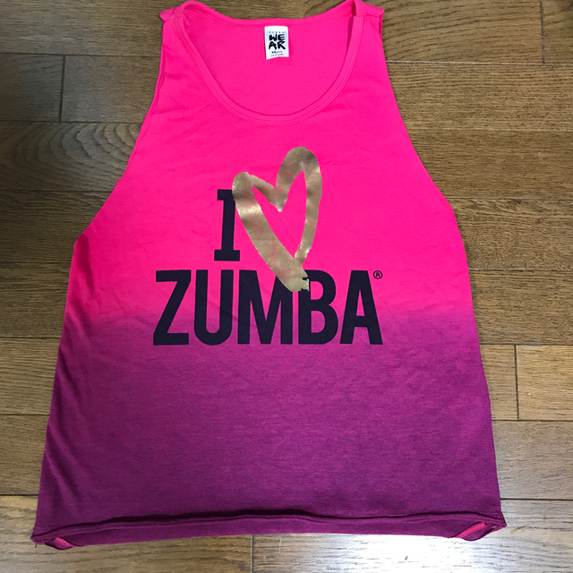 Zumba(ズンバ)のI Love Zumba Loose Tank【ピンク系】 XS スポーツ/アウトドアのスポーツ/アウトドア その他(ダンス/バレエ)の商品写真