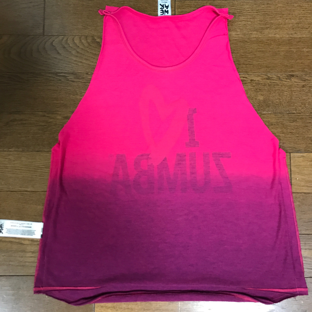 Zumba(ズンバ)のI Love Zumba Loose Tank【ピンク系】 XS スポーツ/アウトドアのスポーツ/アウトドア その他(ダンス/バレエ)の商品写真