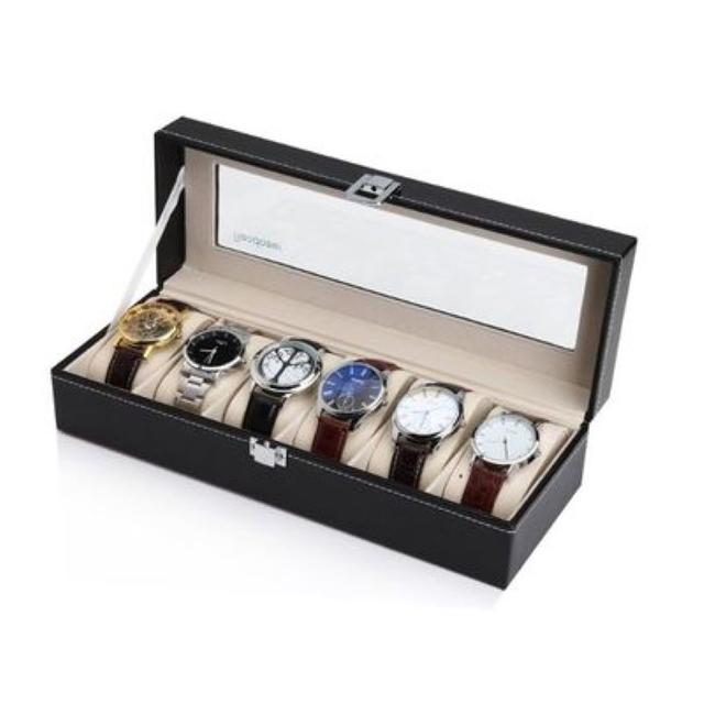 ★売れ筋★腕時計収納ケース6本用 収納ボックス メンズの時計(その他)の商品写真