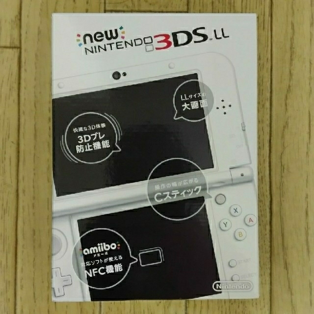 【美品】New NINTENDO3DS LL PEARL WHITE