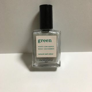 コスメキッチン(Cosme Kitchen)のgreen グリーン ナチュラル ネイルカラー06 ディアモン(マニキュア)