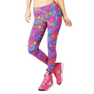 ズンバ(Zumba)の新品‼️Queen Of The Jungle Legging【ピンク系】 XS(ダンス/バレエ)