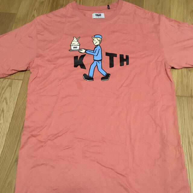 KITH TREATS ice cream カプセルコレクション ピンク M メンズのトップス(Tシャツ/カットソー(半袖/袖なし))の商品写真