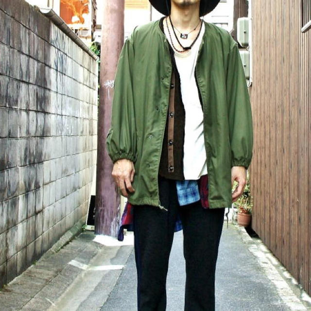 NEPENTHES(ネペンテス)のRebuild by Needles M65 Crew Neck Jacket メンズのジャケット/アウター(ミリタリージャケット)の商品写真