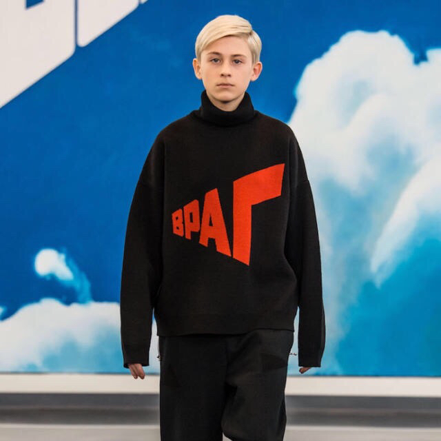 gosha rubchinskiy ニット メンズのトップス(ニット/セーター)の商品写真