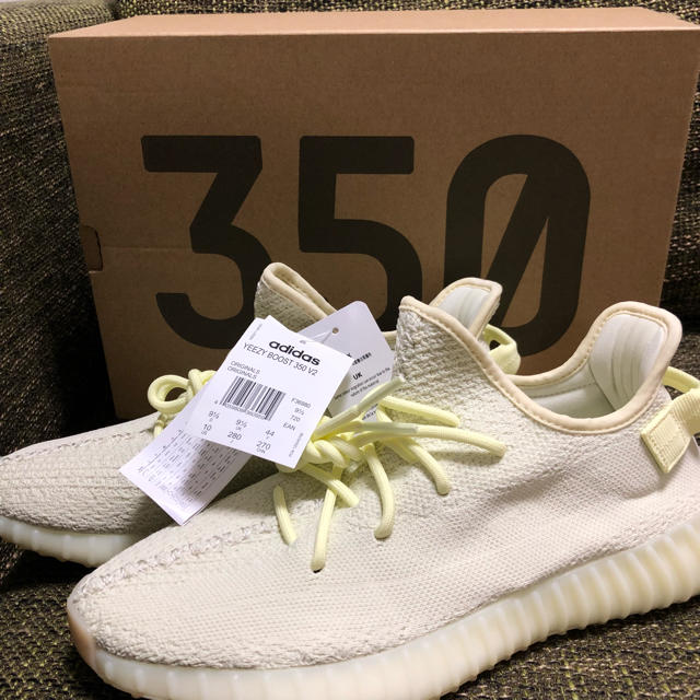 ★28.0★yeezy boost 350 V2 butter イージーブースト