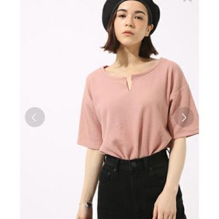 アズールバイマウジー(AZUL by moussy)のAzur by moussy ワッフルTシャツ 新品(Tシャツ(半袖/袖なし))