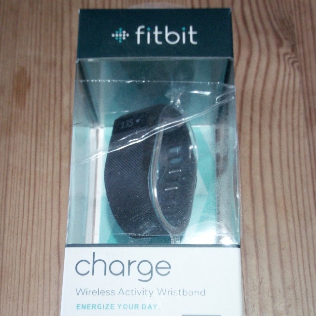【新品】Fitbit Charge 活動量計 第1世代 ブラック Lサイズ