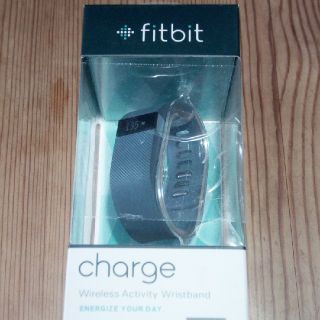 【新品】Fitbit Charge 活動量計 第1世代 グリーン Lサイズ(トレーニング用品)