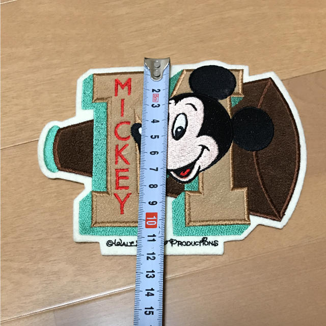 ミッキーマウス(ミッキーマウス)のワッペン ミッキー ハンドメイドの素材/材料(各種パーツ)の商品写真