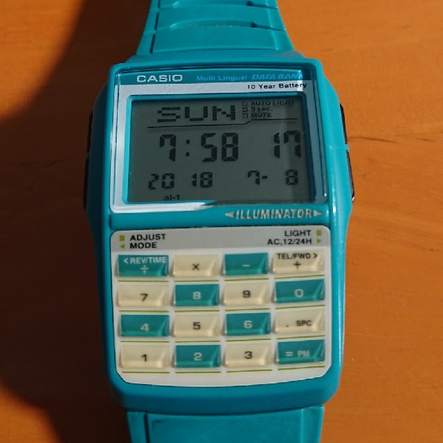 CASIO(カシオ)のCASIO   DATA BANK  DBC-32 メンズの時計(腕時計(デジタル))の商品写真