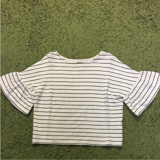 メイソングレイ(MAYSON GREY)のメイソングレイ    フリル袖Ｔシャツ(Tシャツ(半袖/袖なし))