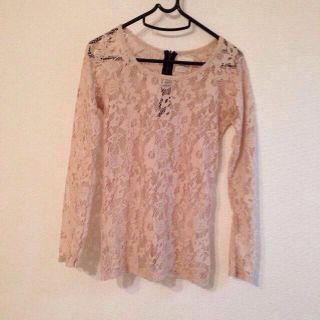 ザラ(ZARA)の総レース☆ZARAトップス(カットソー(長袖/七分))