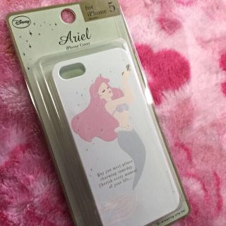 ディズニー(Disney)のアリエル iPhone5ケース(モバイルケース/カバー)