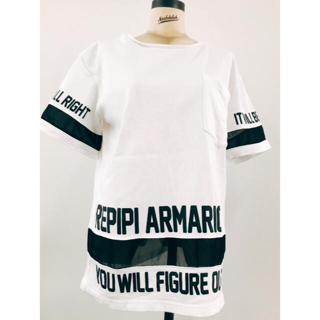 repipi armario(レピピアルマリオ)のrepipi armario Tシャツ（M） レディースのトップス(Tシャツ(半袖/袖なし))の商品写真