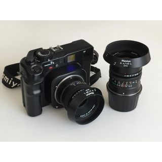 マミヤ(USTMamiya)の【値下げしました】マミヤ7Ⅱ MAMIYA7Ⅱ  N80mm N65mm セット(フィルムカメラ)