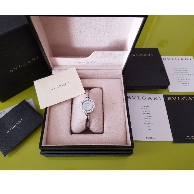 最も BVLGARI - ブルガリ時計B-Zero1 ダイヤ12p 腕時計 - apelon.com