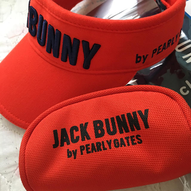 PEARLY GATES(パーリーゲイツ)の美品ジャックバニー パーリーゲイツ セット メンズの帽子(サンバイザー)の商品写真