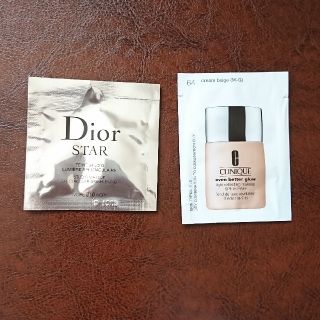 クリスチャンディオール(Christian Dior)のDior CLINIQUE ファンデーションサンプル(サンプル/トライアルキット)