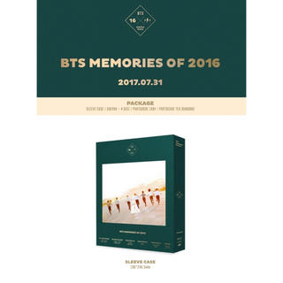 ボウダンショウネンダン(防弾少年団(BTS))のBTS MEMORIES OF 2016 DVD (日本語字幕付き)(ミュージック)