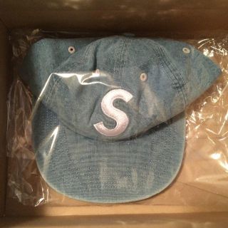 シュプリーム(Supreme)のSupreme Washed Chambray S Logo 6-Panel (キャップ)